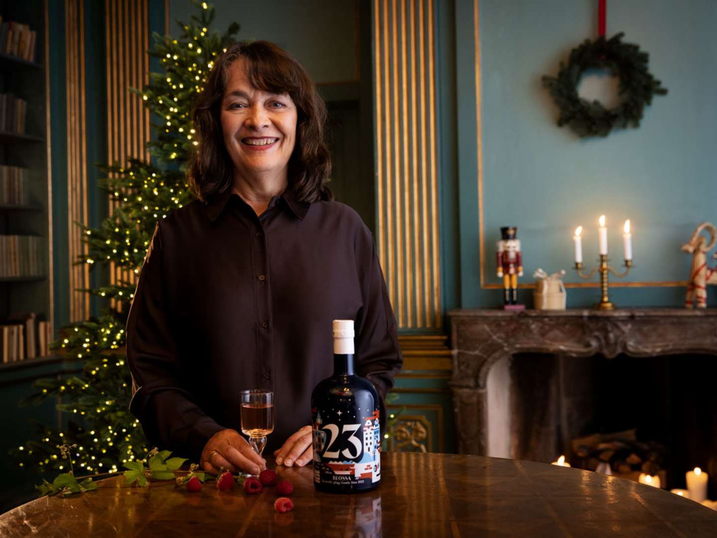 Åsa Orsvärn berättar om jobbet med Blossas årgångsglöggar.