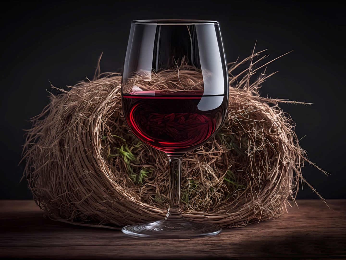 Vin med Brettanomyces.