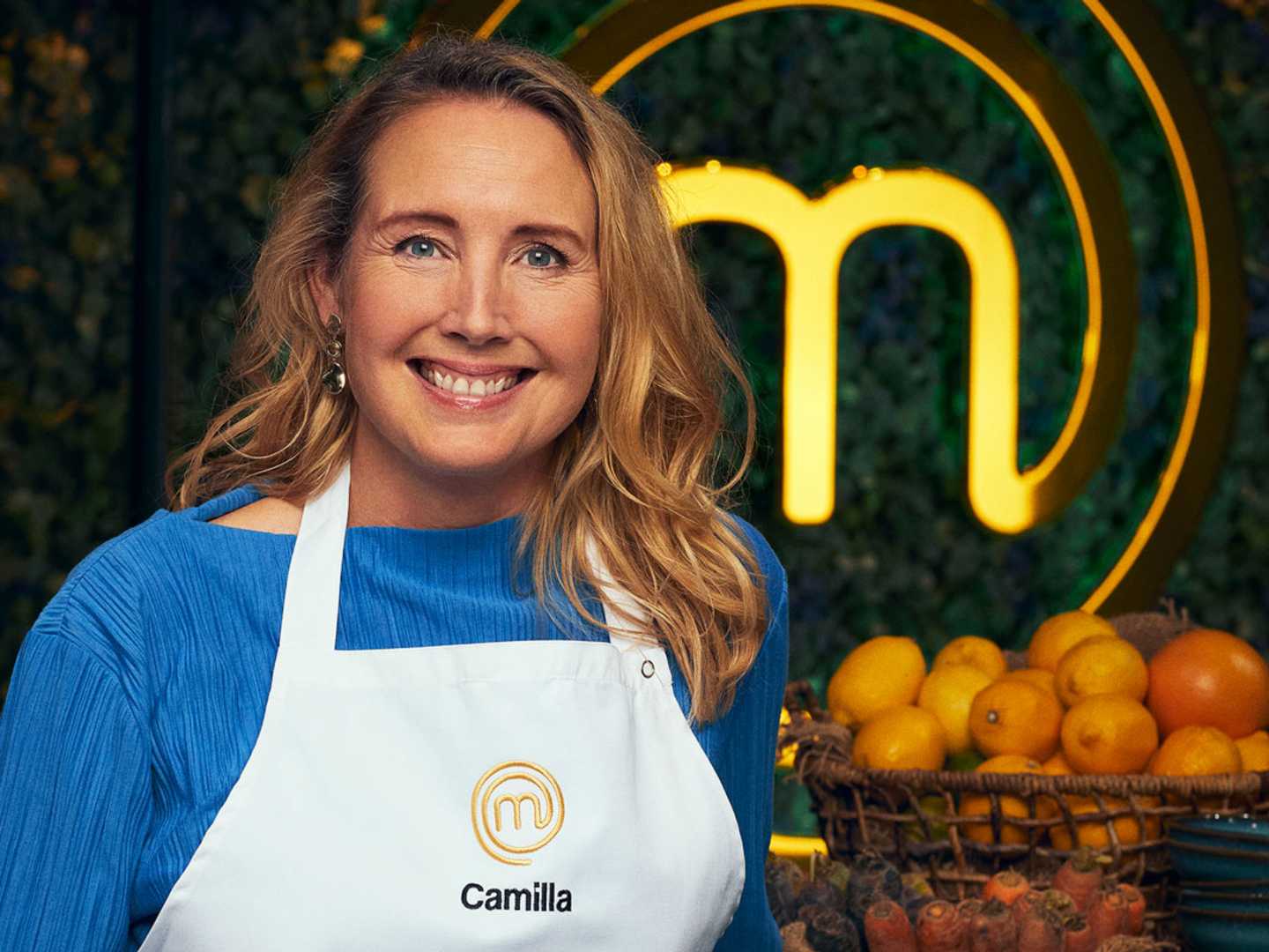 Camilla Wahlman i Sveriges Mästerkock 2023.