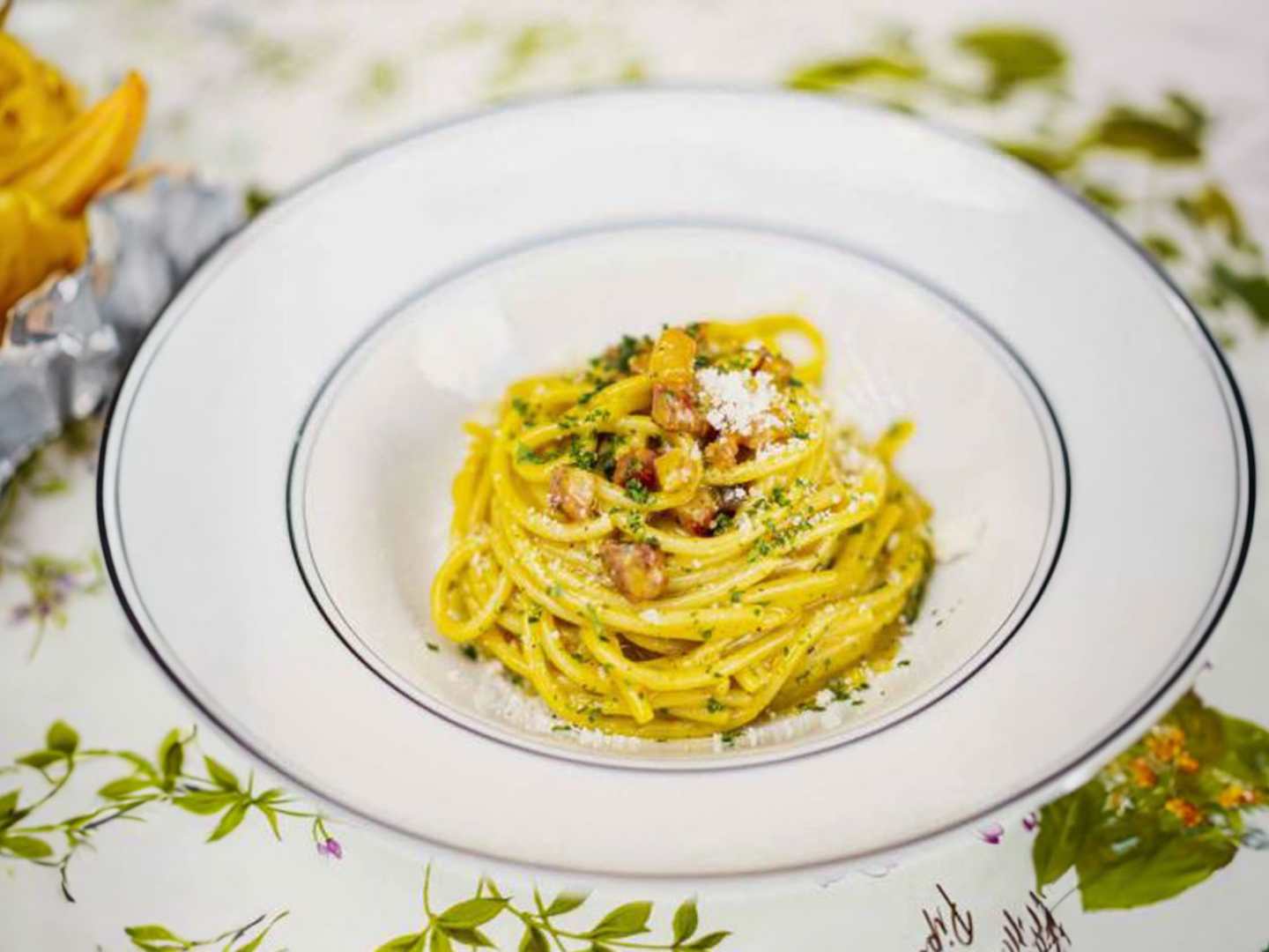 Paret Nordins Spaghetti alla Carbonara.