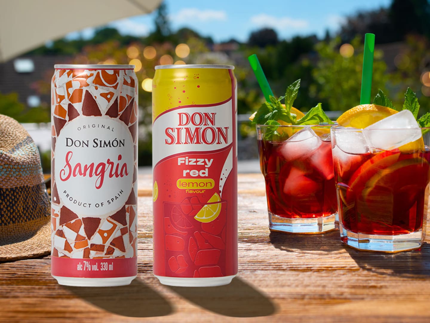 Don Simon Sangria och Tinto de Verano.