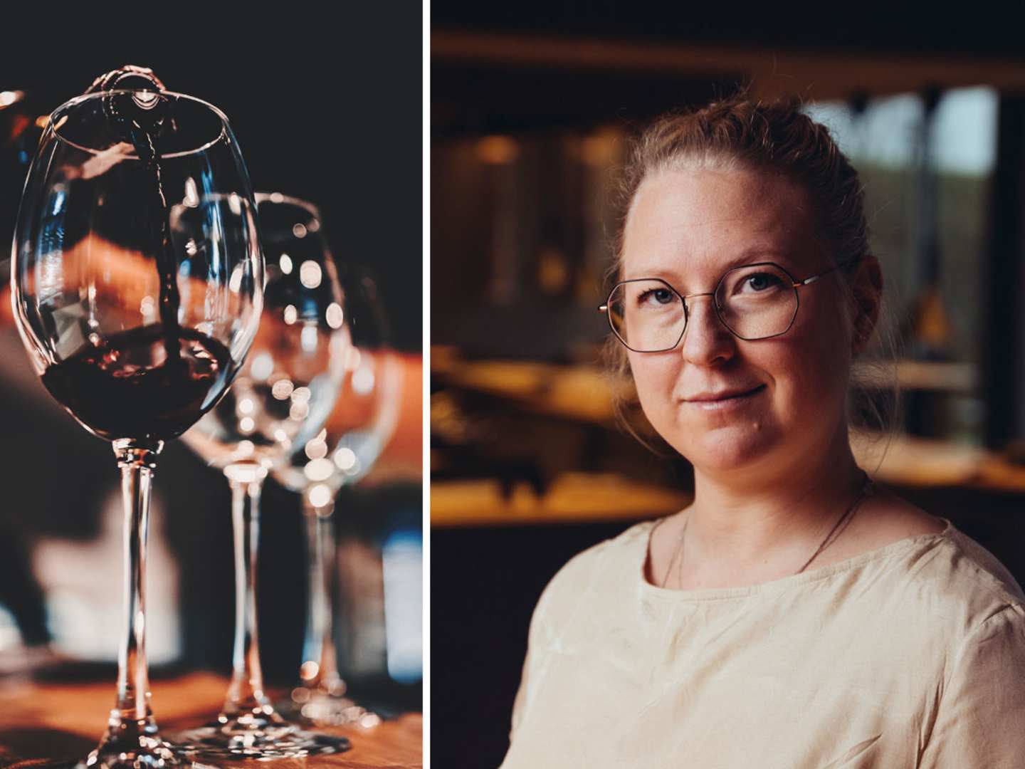Emma Ziemann, vinnare av Sommelier-SM 3 år i rad.
