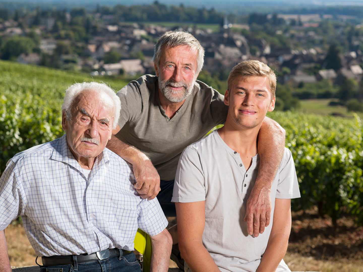 Familjen Dutartre - en del av kooperativet Cave des Vignerons de Buxy