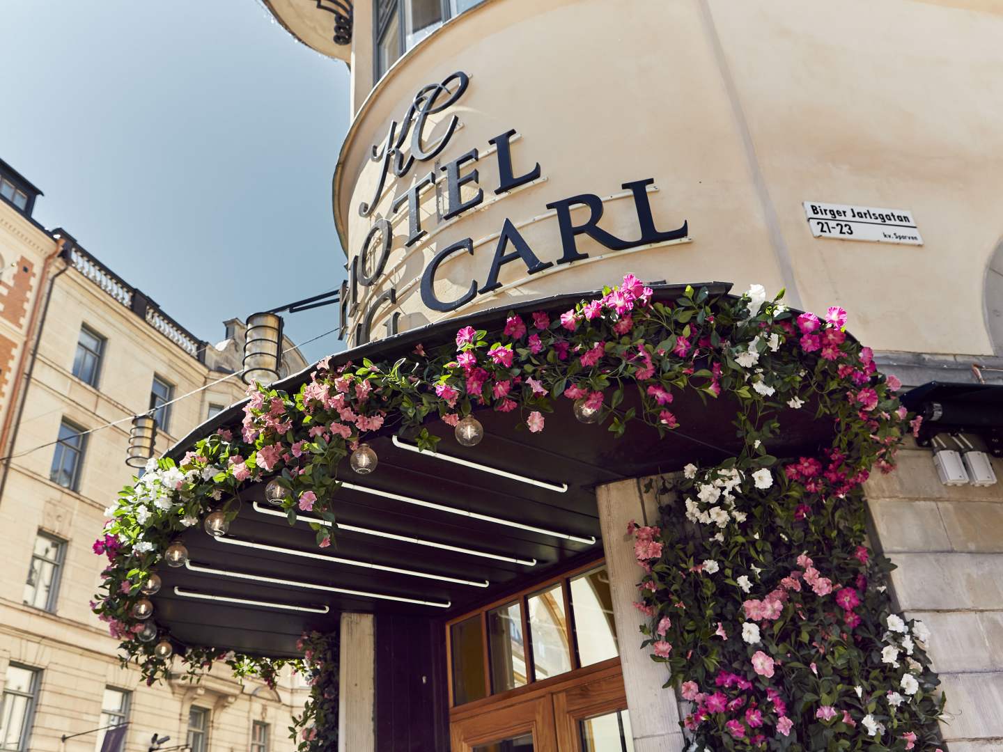 Hotel Kung Carl i centrala Stockholm.