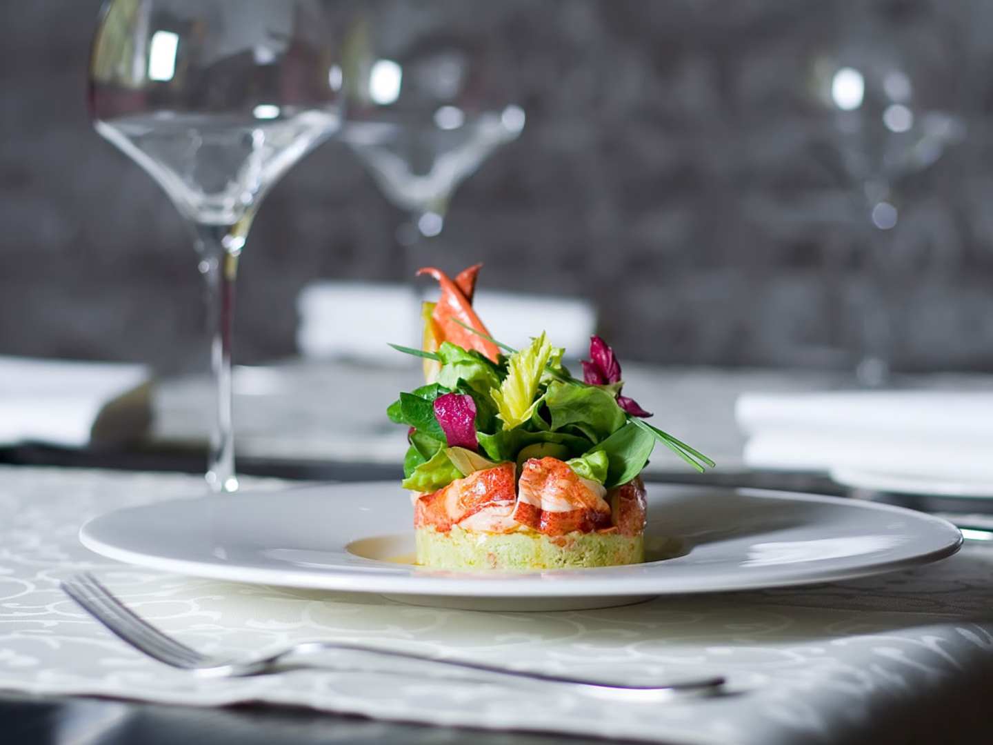 Restaurang med fisk och skaldjur i Stockholm.