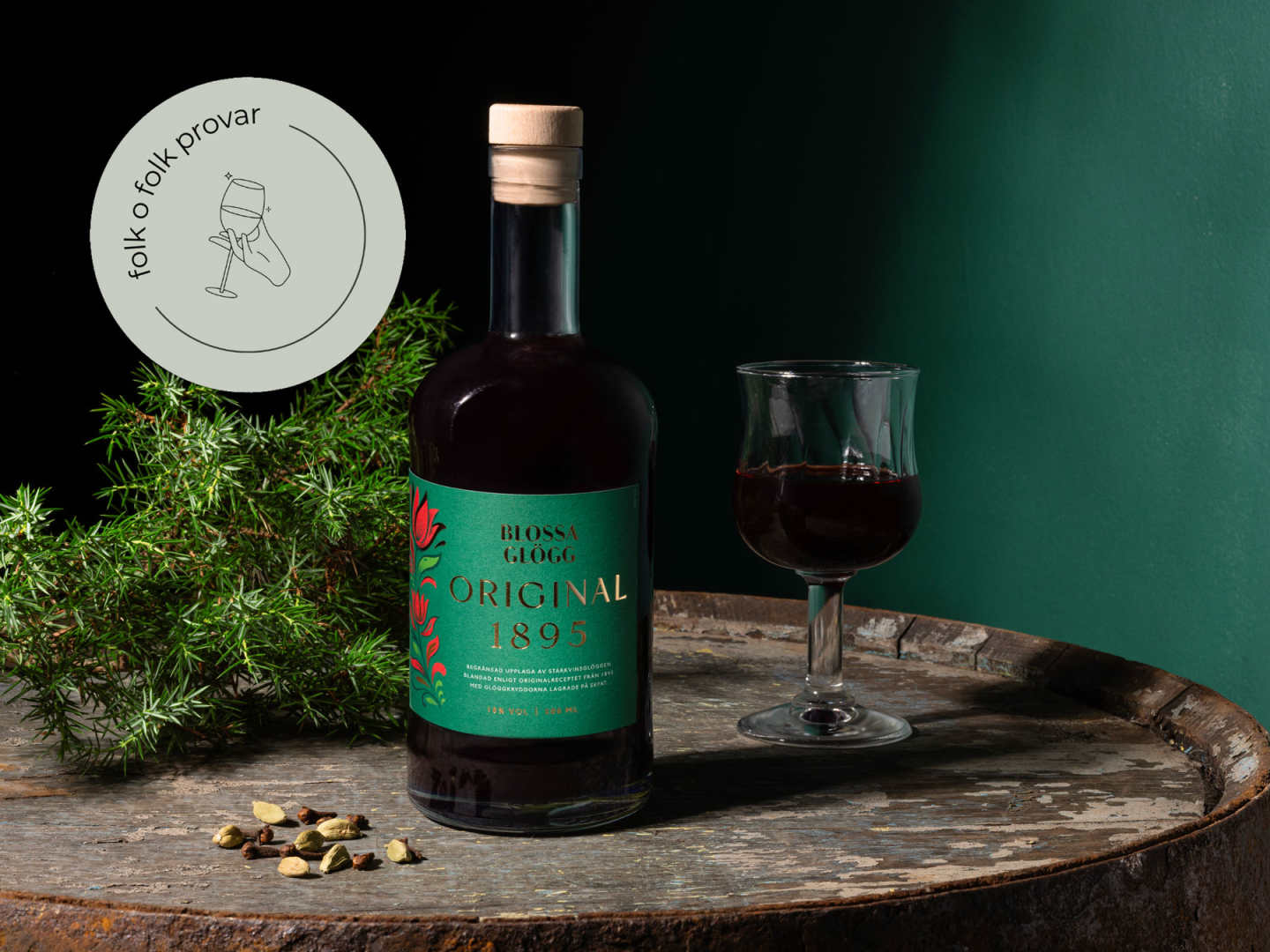 Folk o folk har provat Blossa Glögg Original 1895.