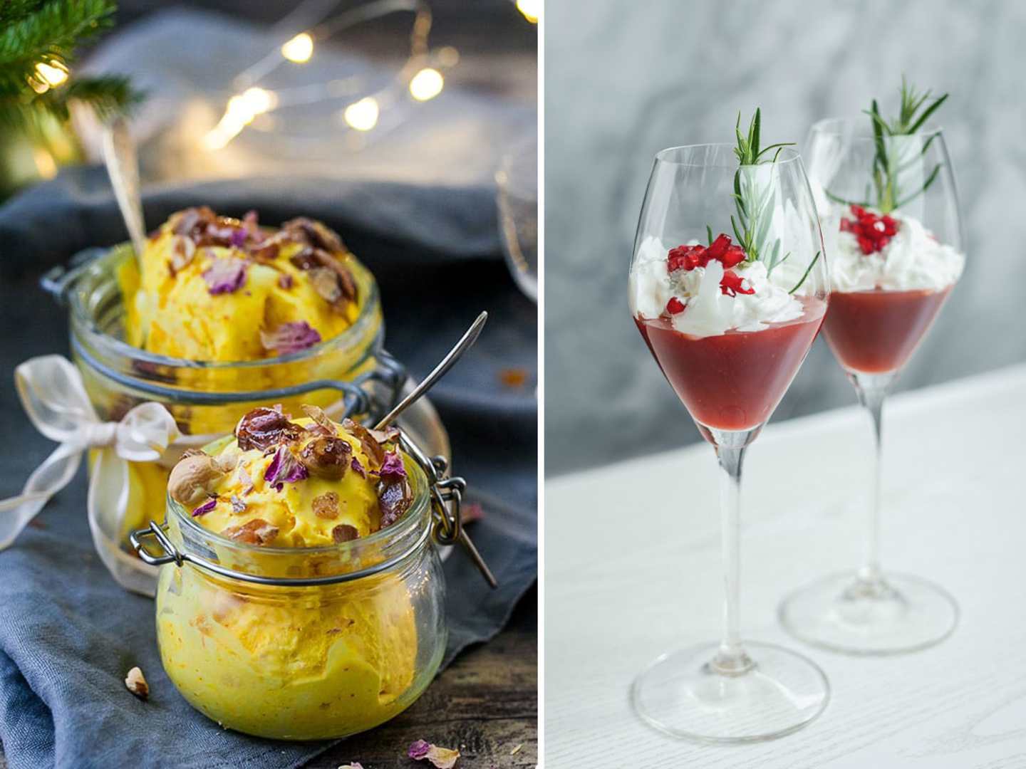 Efterrätter till jul.