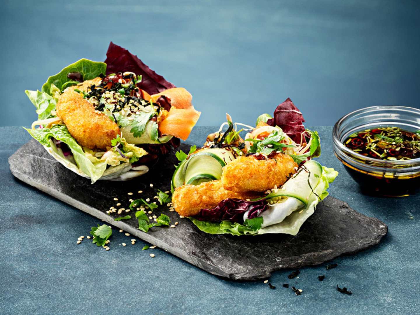 Chicken Nugget sliders.