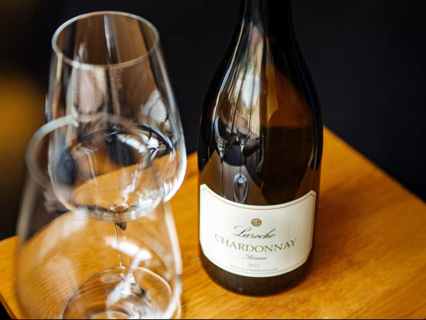 Laroche Chardonnay Réserve, ett av vinerna på provningen 22 augusti.