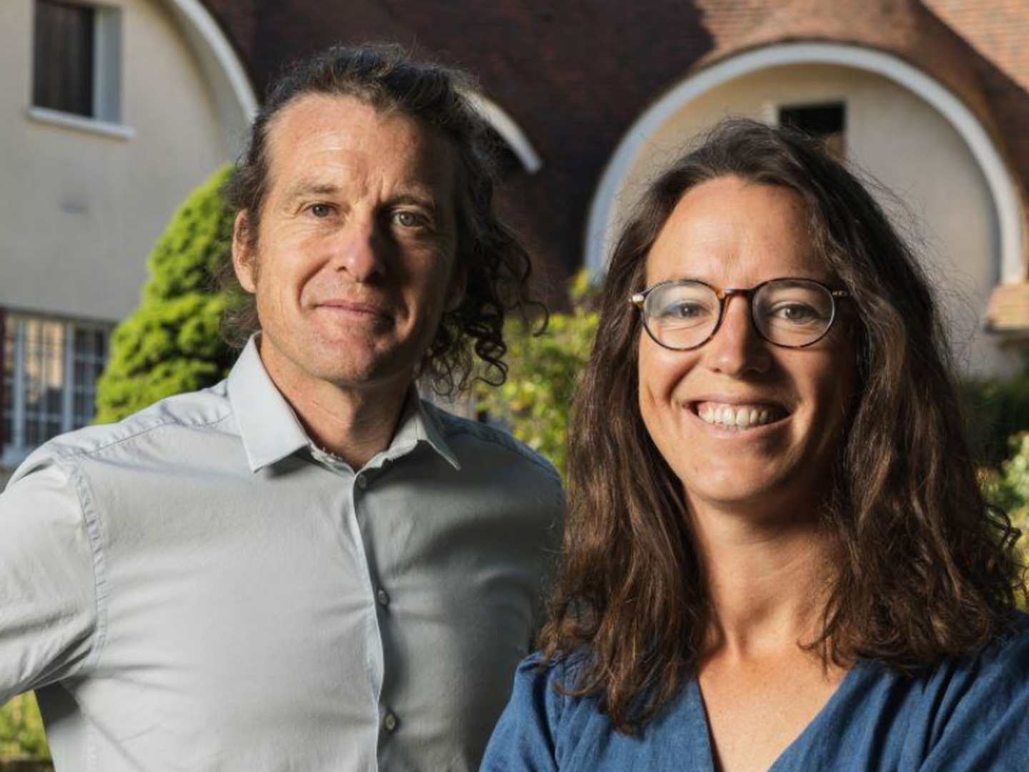 Vinmakarna på Domaines des Malandes.