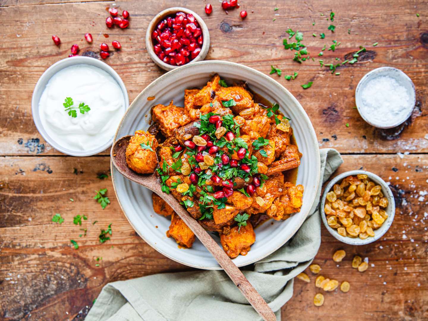 Tagine, marockansk kycklinggryta.