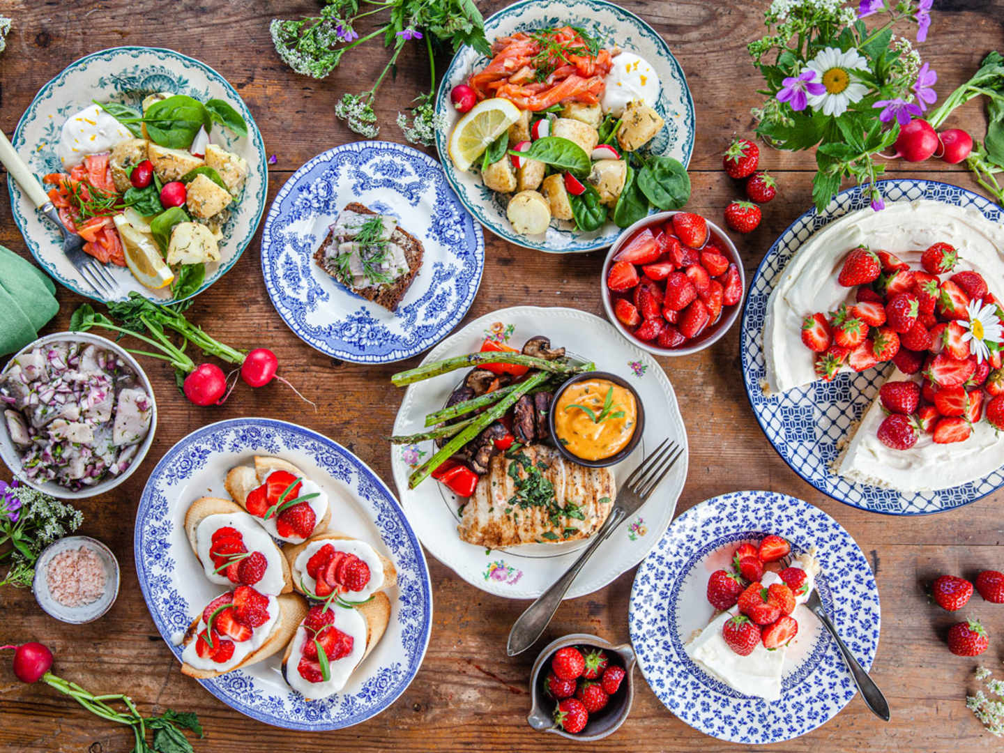 Midsommarmenyn 2024.