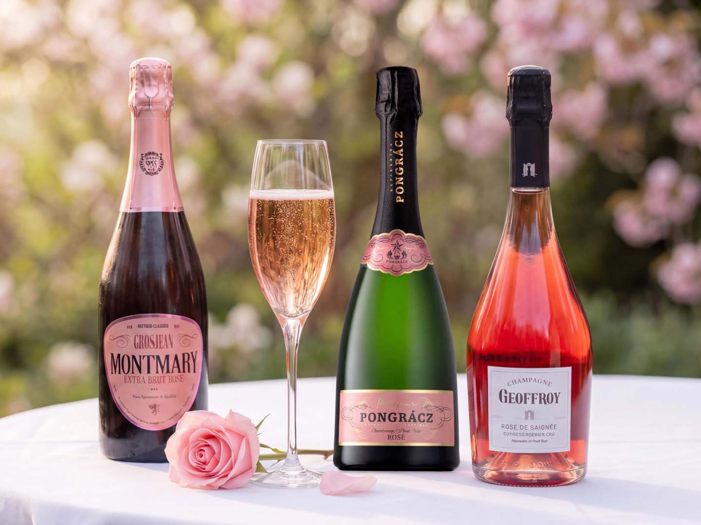 Mousserande roséviner och Champagne