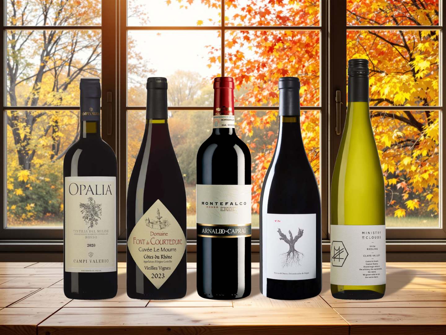 nya viner i tillfälligt sortiment vecka 40, 2025.