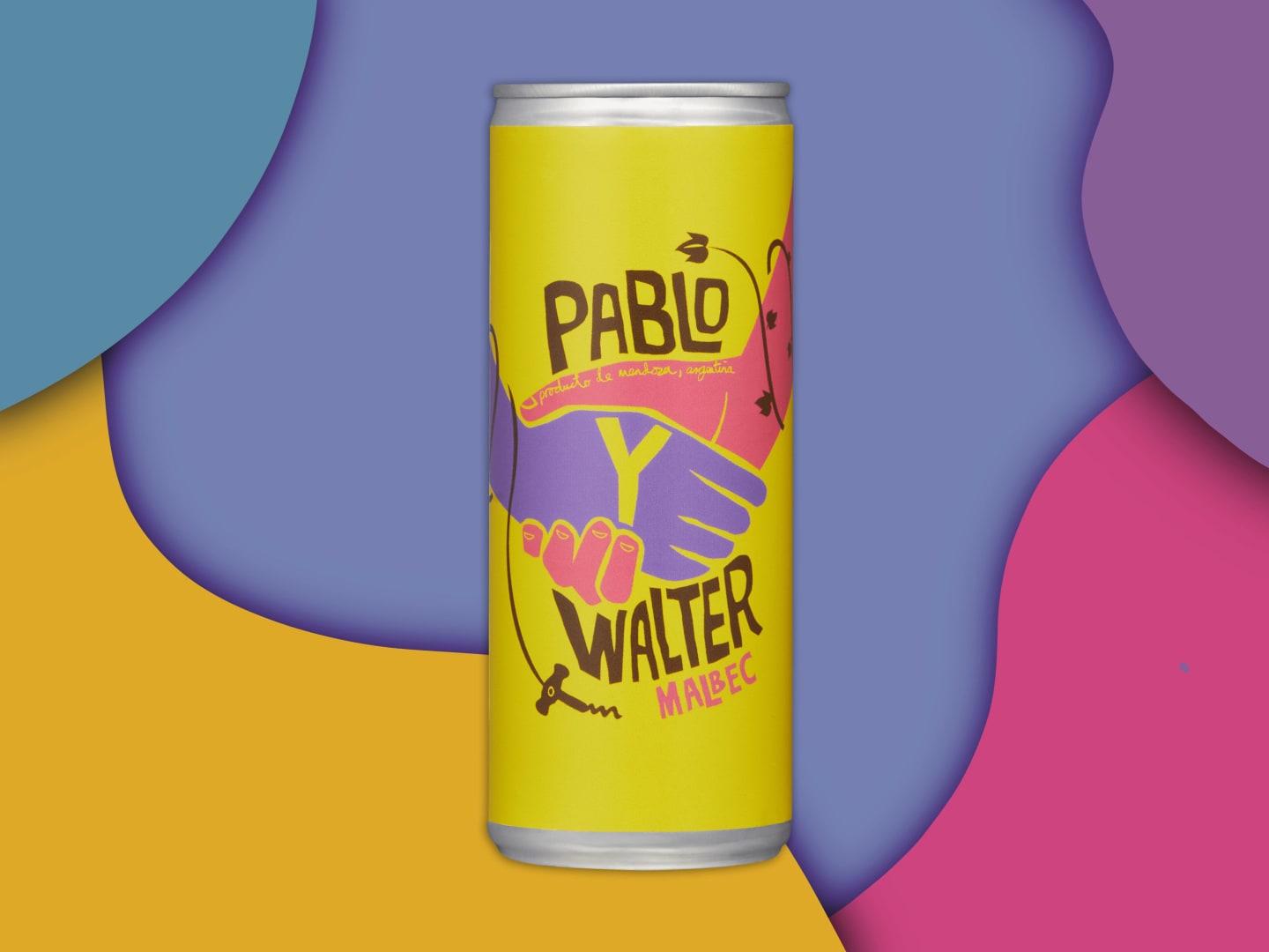 Pablo y Walter Malbec på klimatvänlig burk.