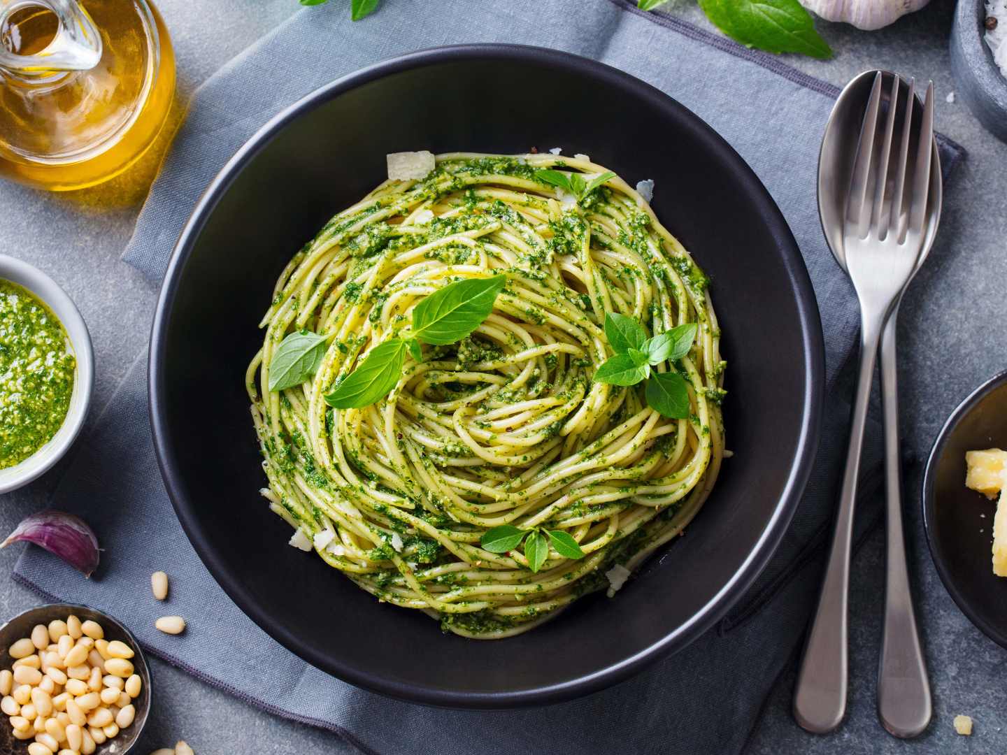 Pasta Pesto, en klassisk pastarätt