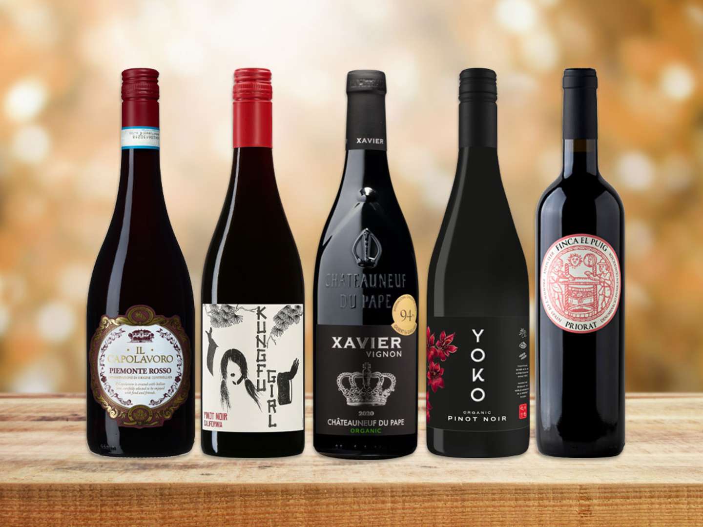 5 bra röda viner hösten 2024.