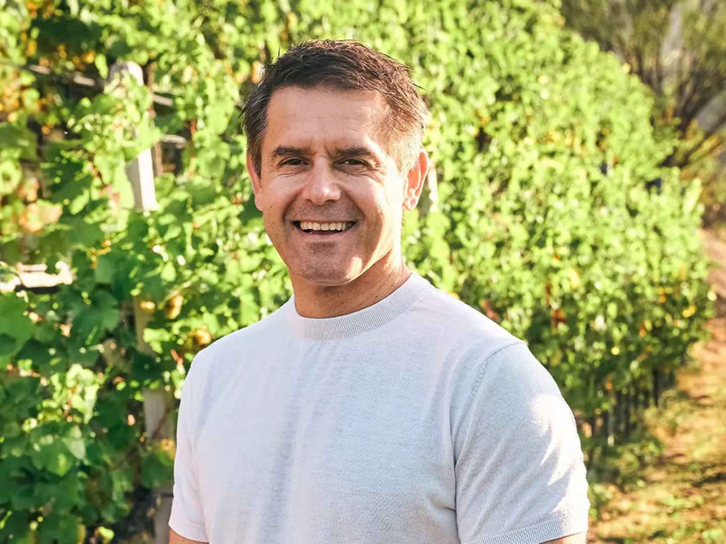 Roman Horvath på Domäne Wachau.