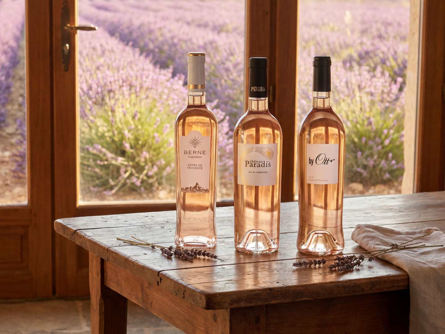 Roséviner från Provence