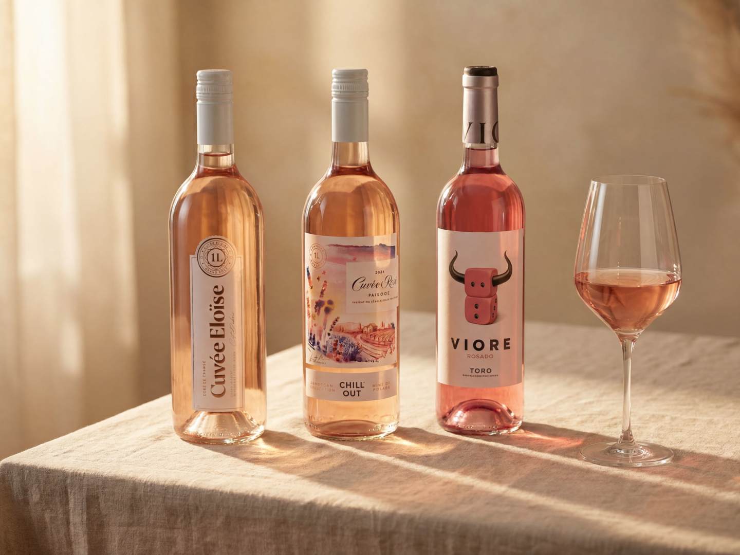 Billiga, goda roséviner under 100 kronor.