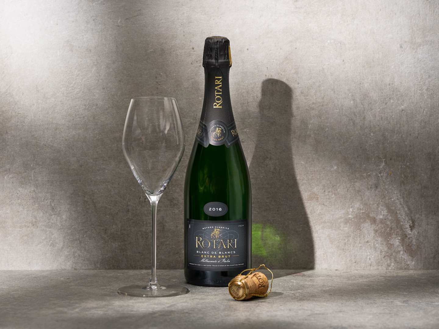 Rotari Blanc de Blancs Extra Brut.