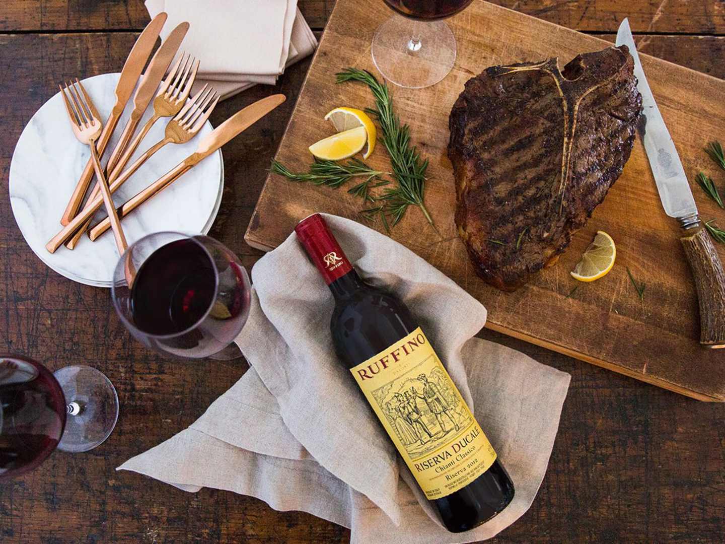 Historien bakom etiketten på Ruffino Riserva Ducale Chianti