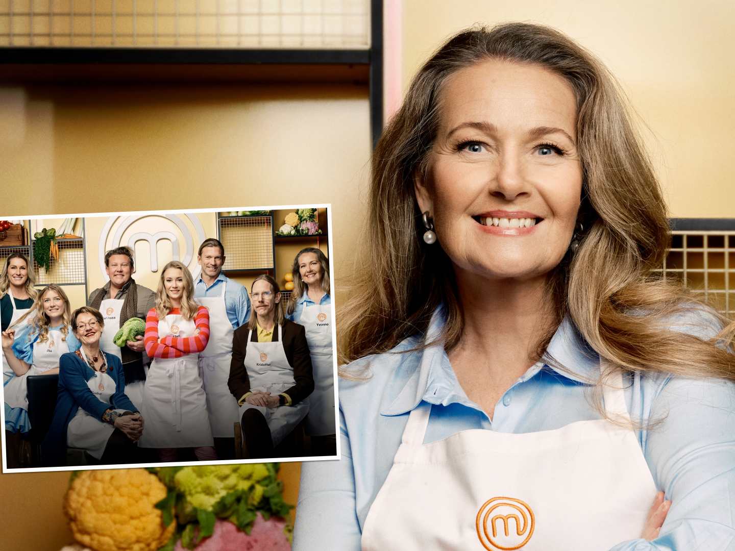 Yvonne Ryding i Sveriges Mästerkock VIP 2022.