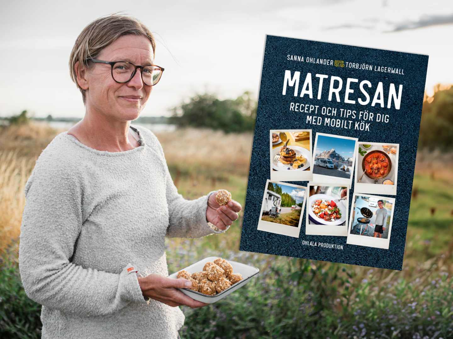 Sanna Ohlander har skrivit boken Matsresan.