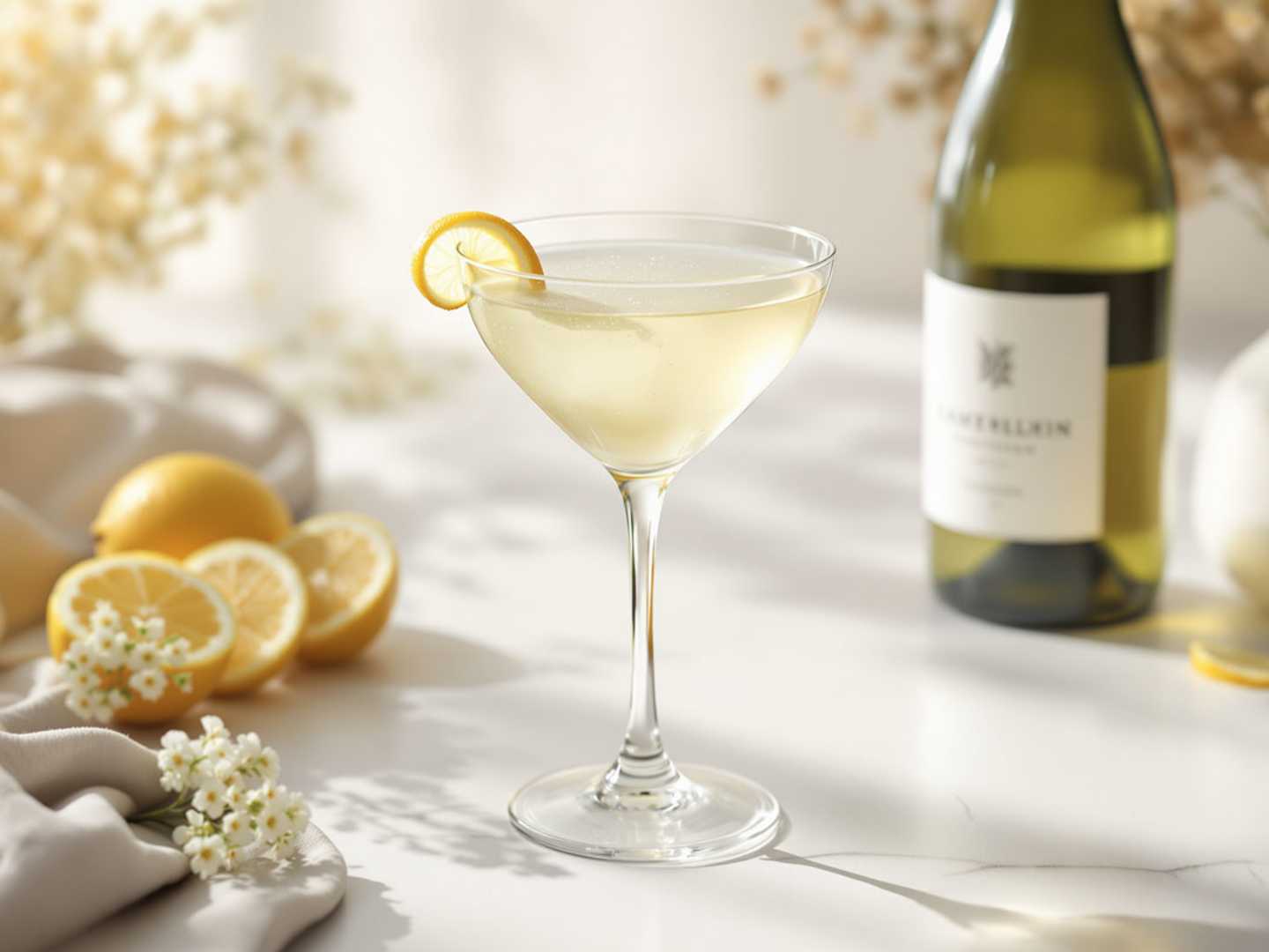 Crisp Martini med Sauvignon Blanc.