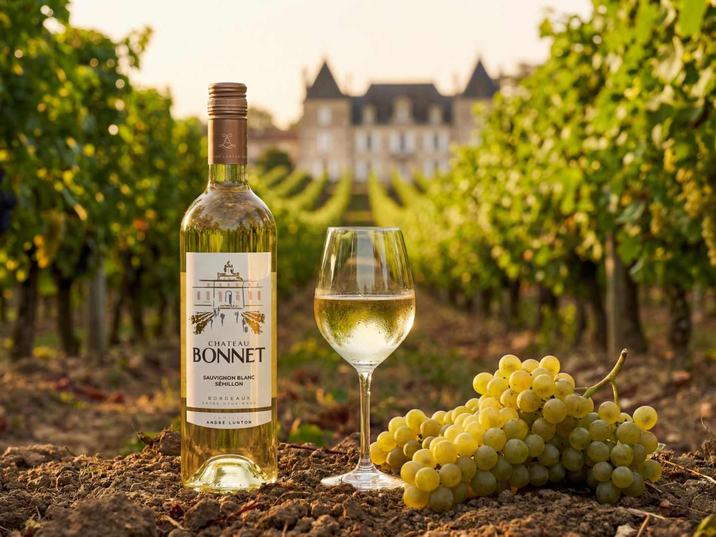 Château Bonnet  Blanc, sauvignon blanc.