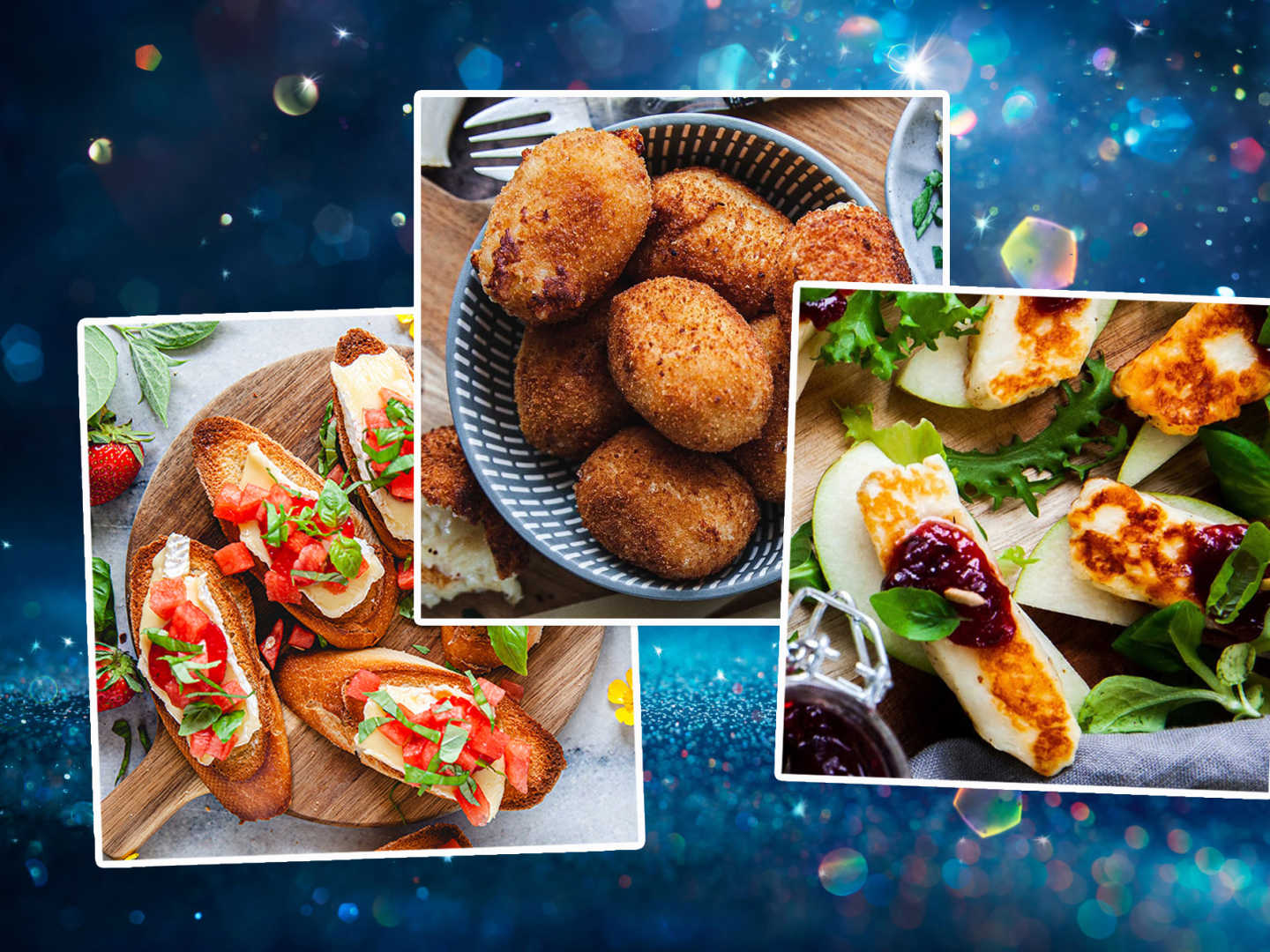 Smårätter och plockmat till Melodifestivalen.