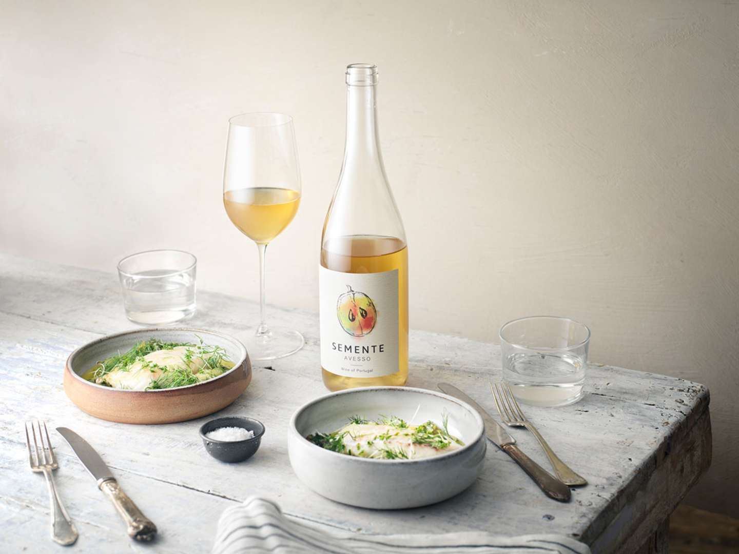 Ugnsbakad torsk med rökig potatisstomp.