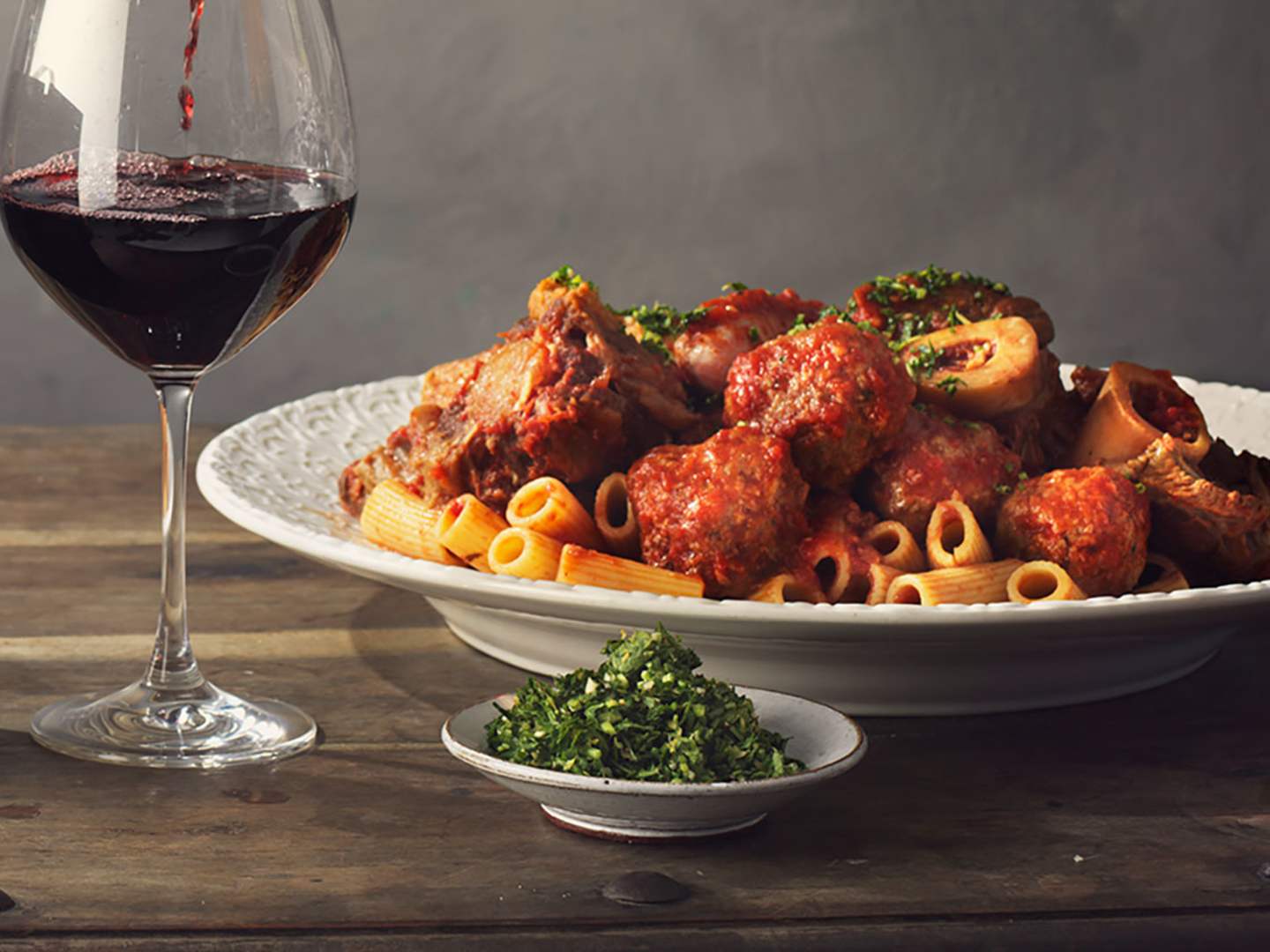 Sunday Gravy med pasta