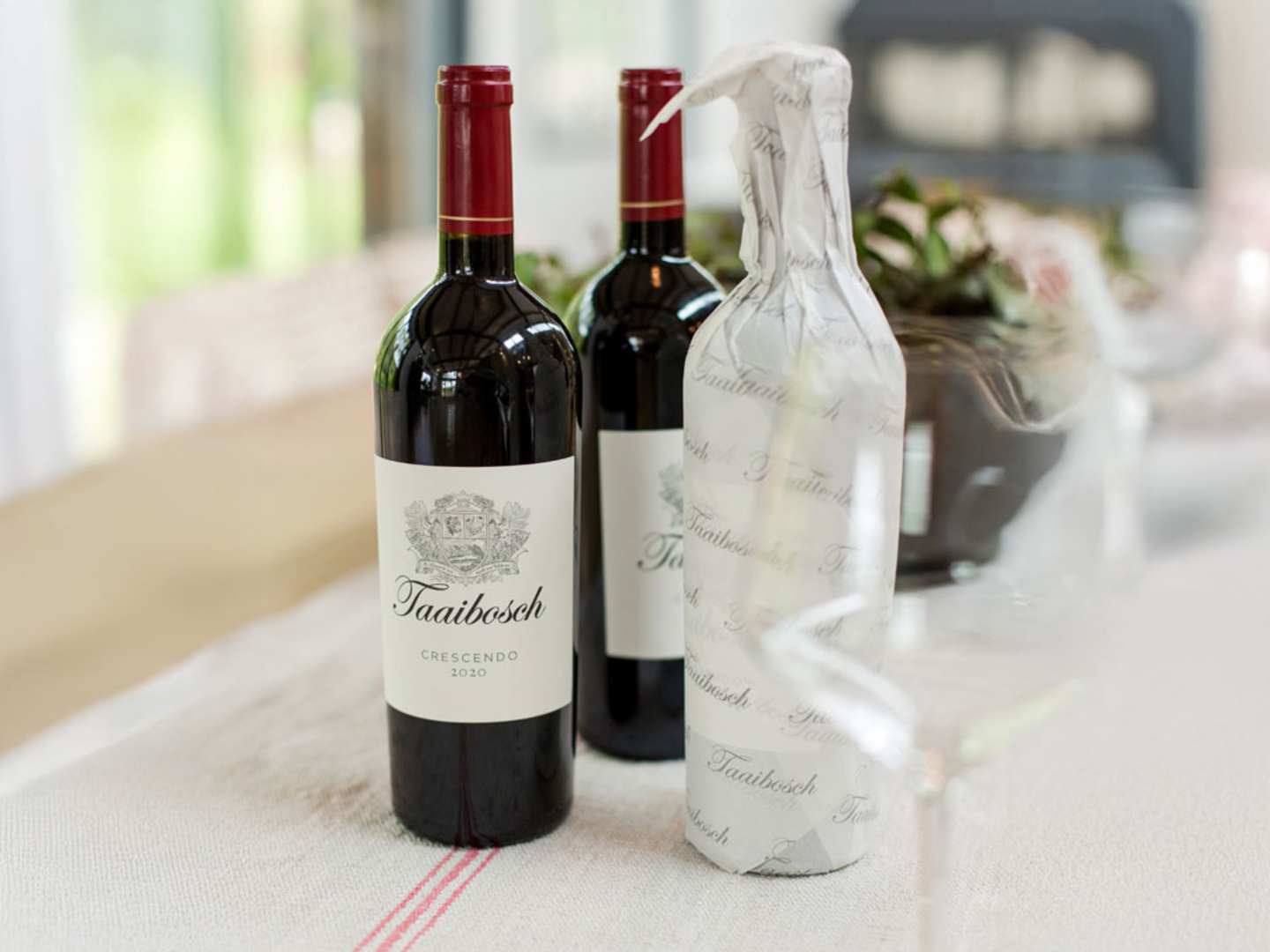 Taaibosch Crescendo, en Bordeauxblend.