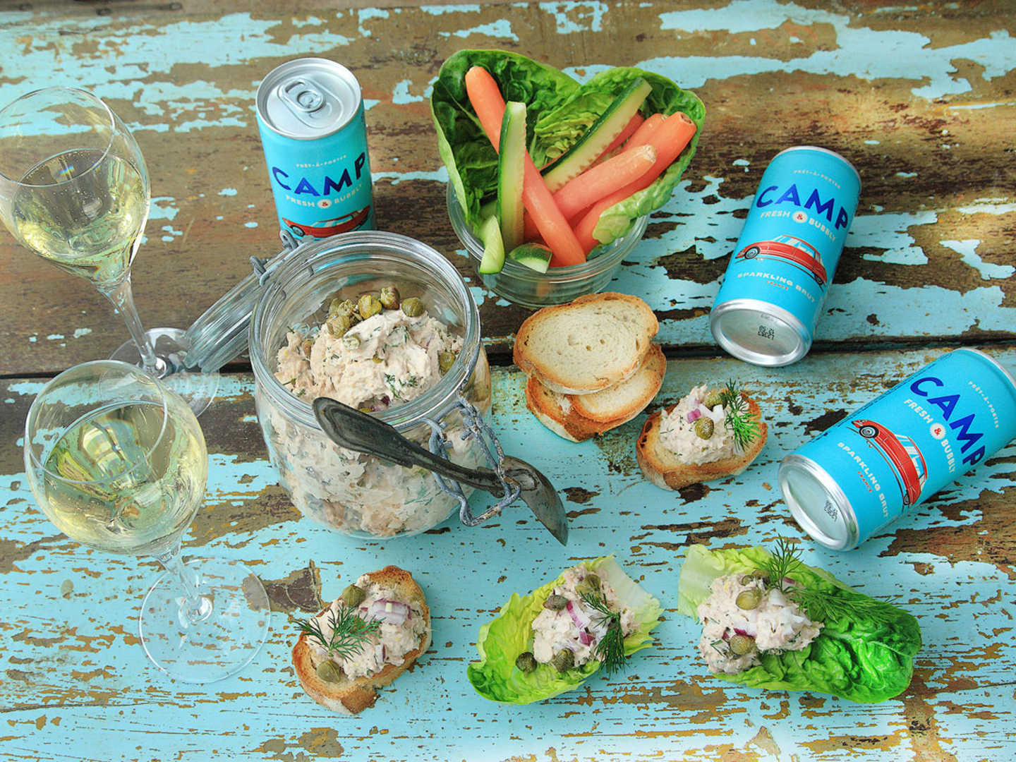 Tonfiskskagen med CAMP Sparkling.