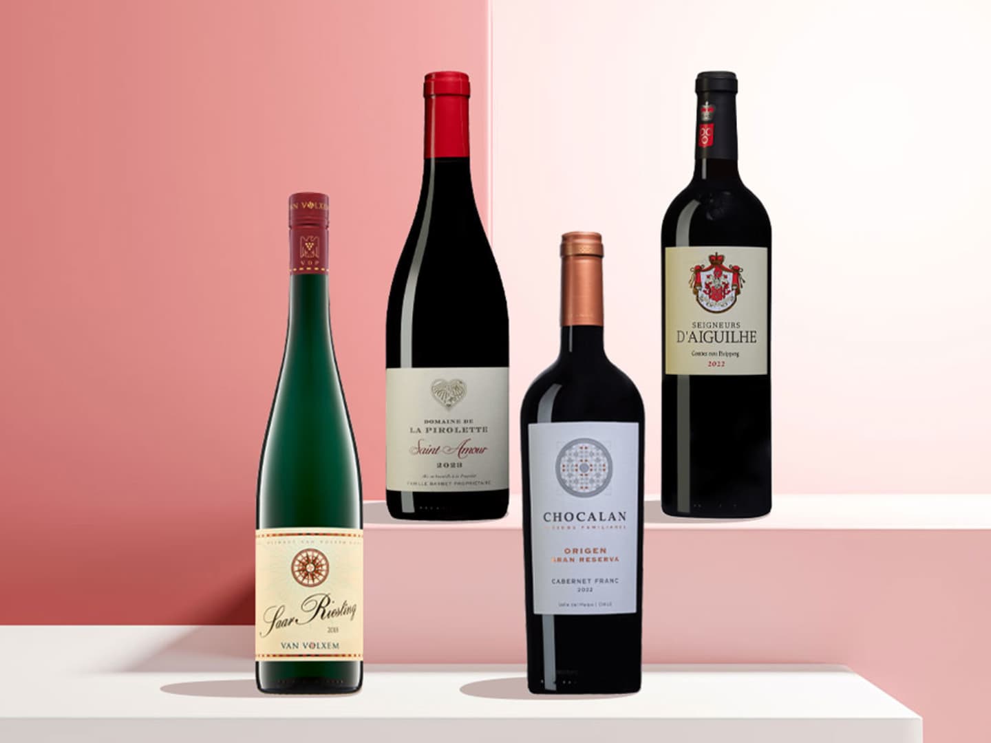 4 viner i tillfälligt sortiment vecka 7 2025.