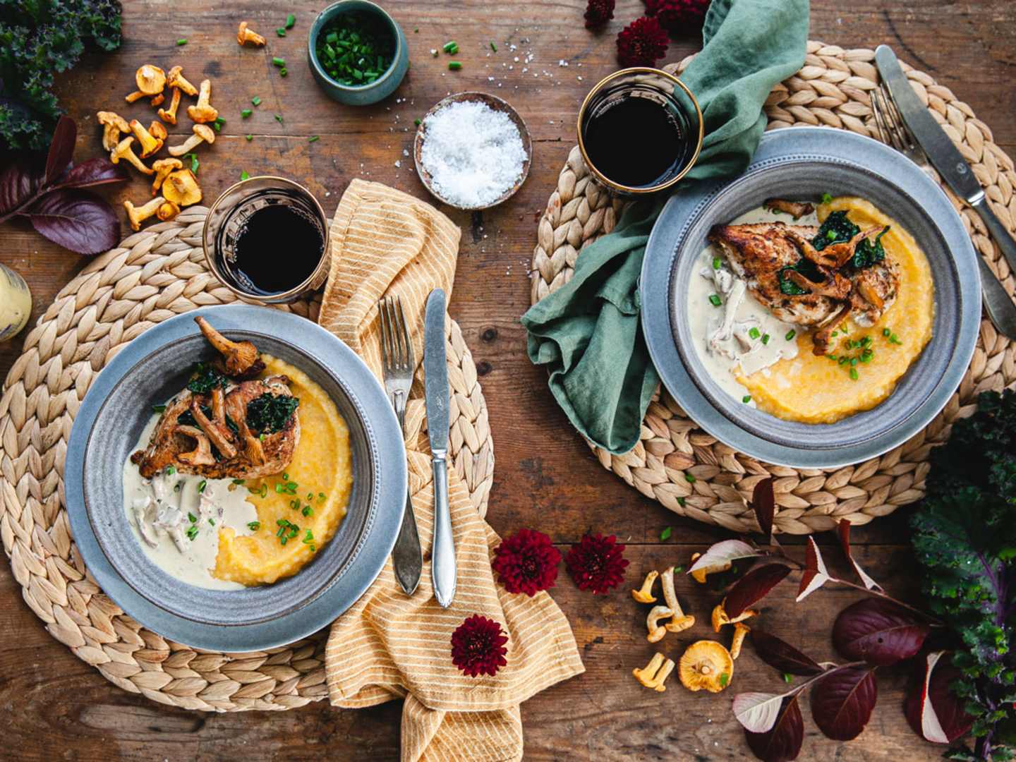 Ugnsbakad kyckling med Pinot Noir