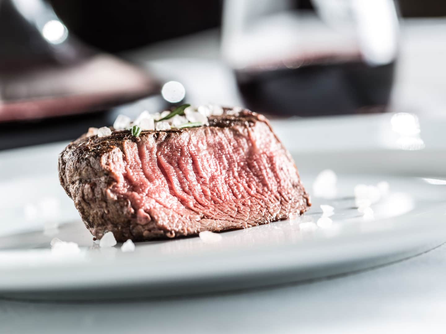 Goda viner till oxfilé.