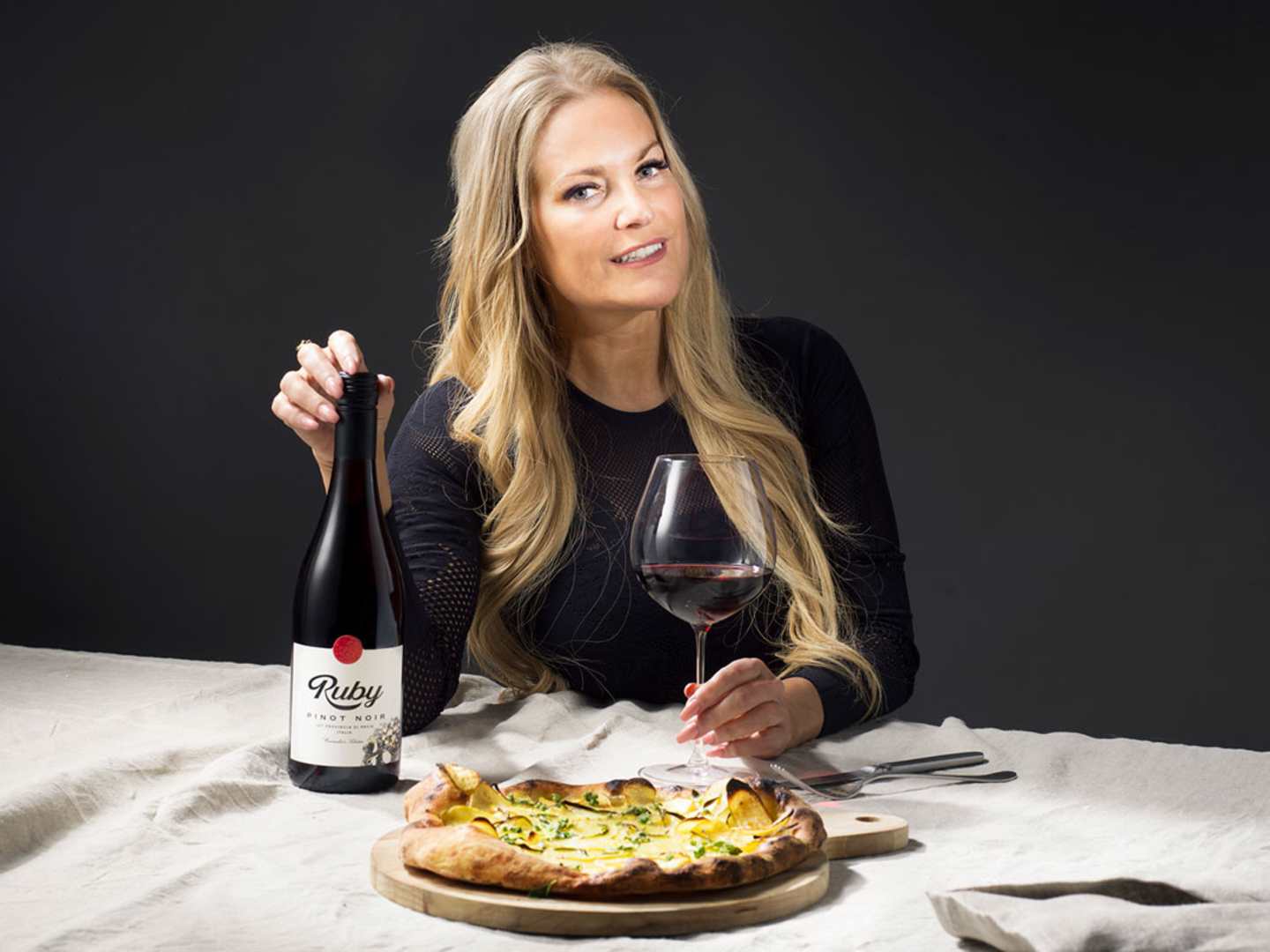 Vinmiddag med Laila Bagge och hennes Ruby-viner.