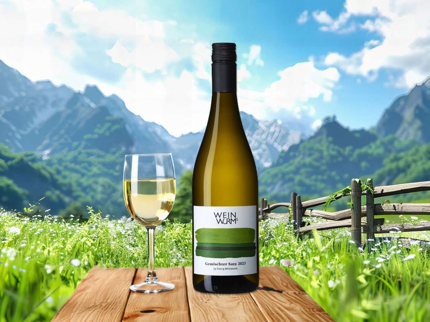 Weinwurm Gemischter Satz 2023, lansering.