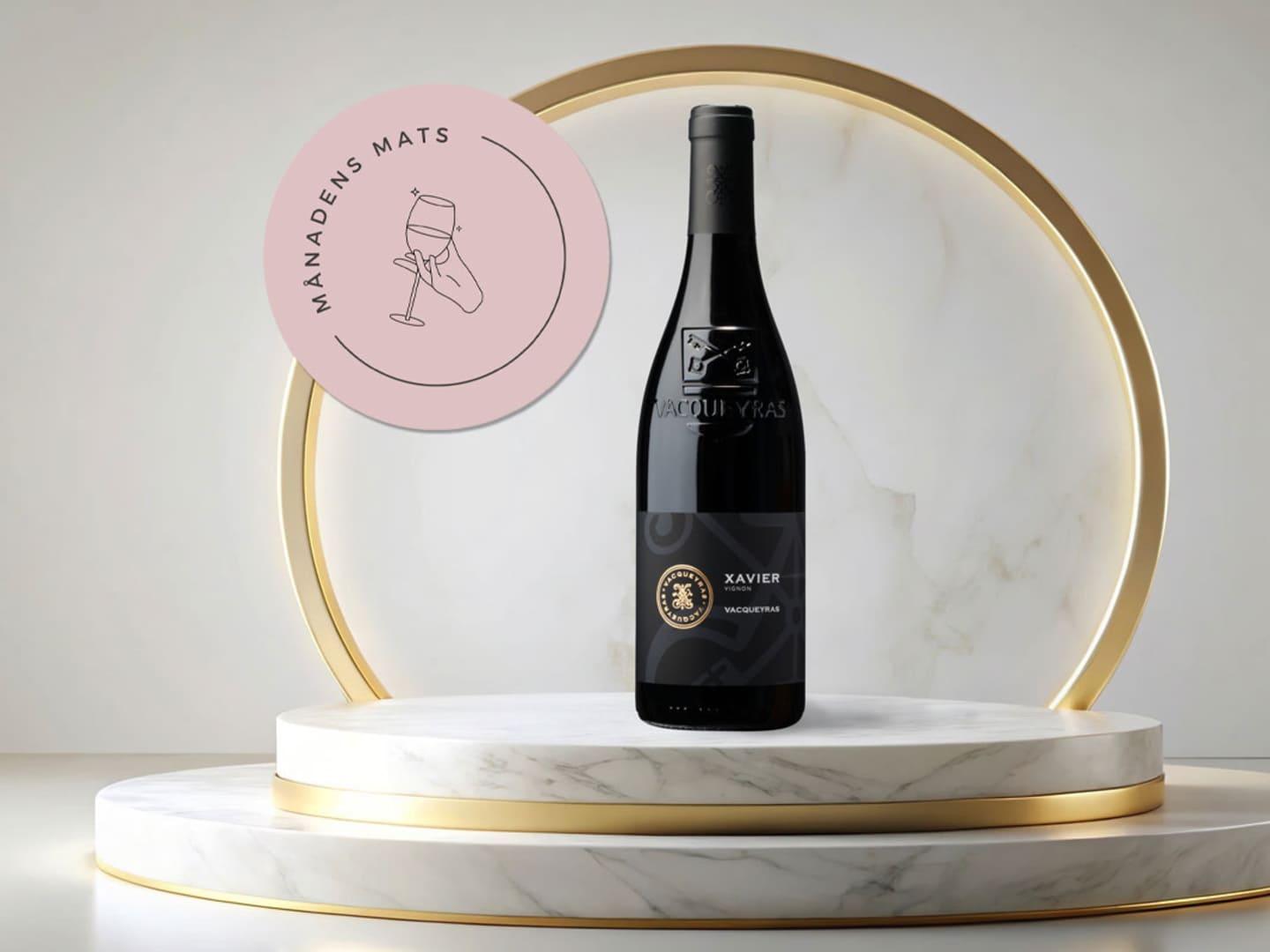 Månandens Mats i januari 2025, Xavier Vignon Vacqueyras.