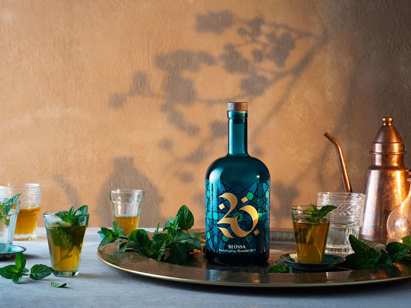 Blossa 20 med myntathé