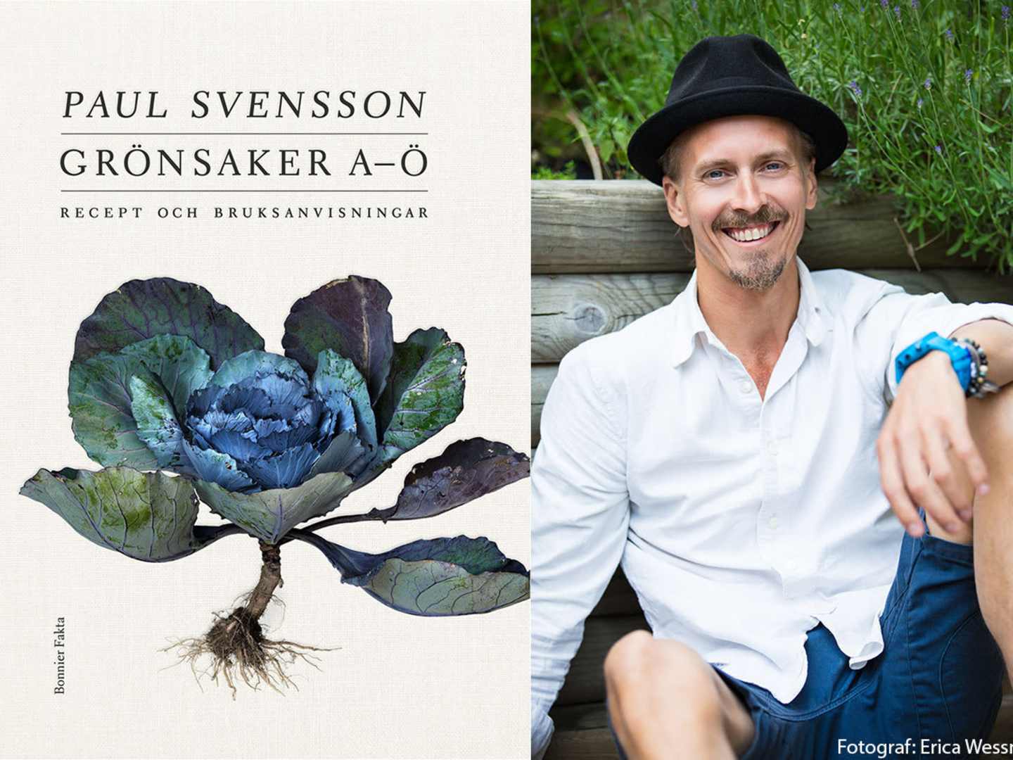 Boken Grönsaker A-Ö och Paul Svensson