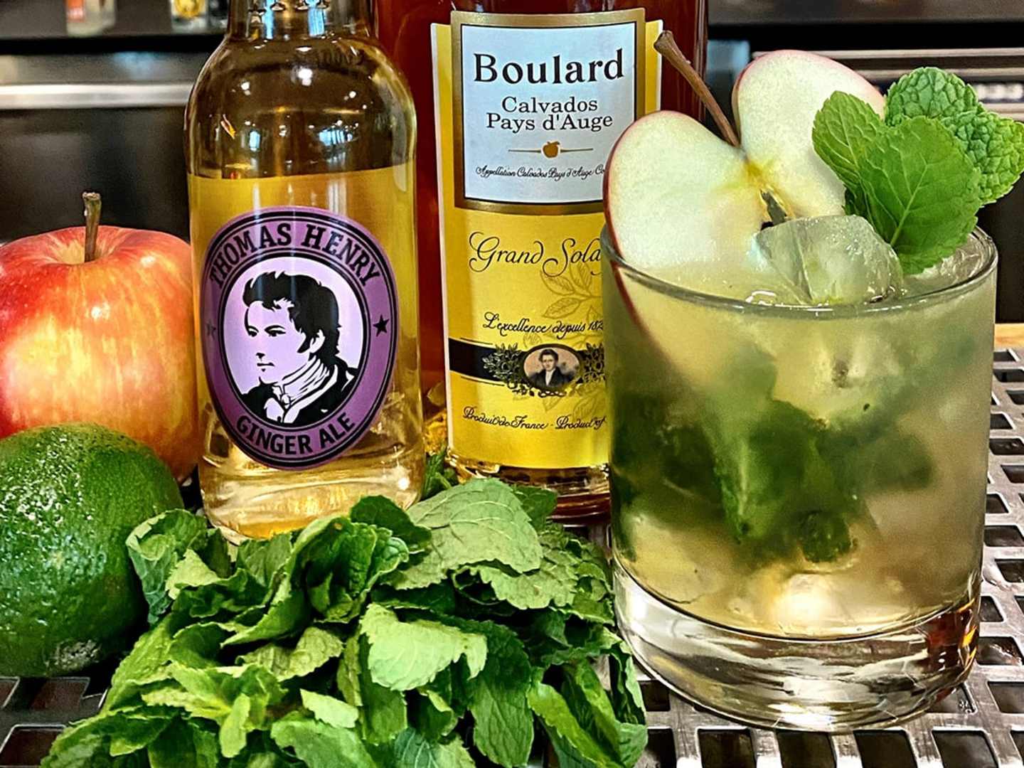 Mojito med calvados