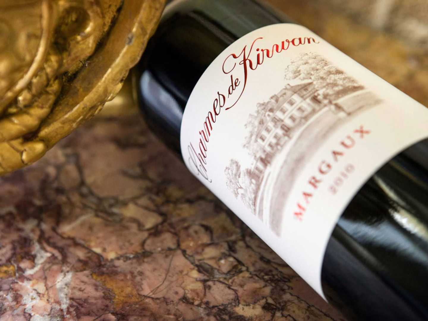 Bordeauxvinet Charmes de Kirwan från Margeaux.