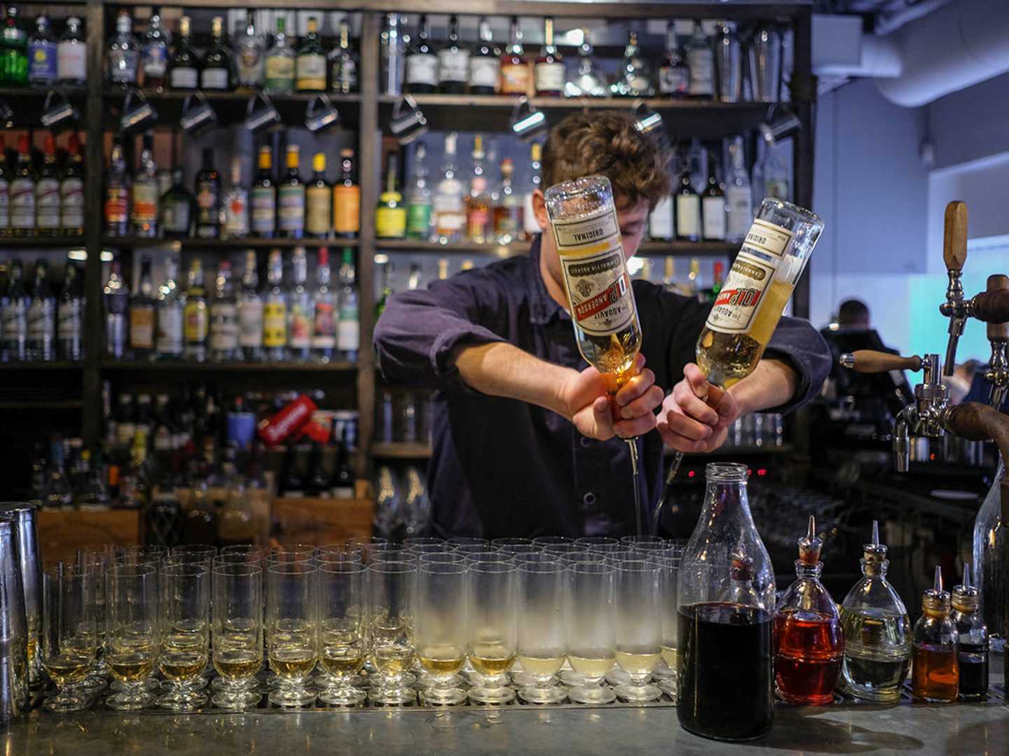 Cocktails med O.P. Anderson