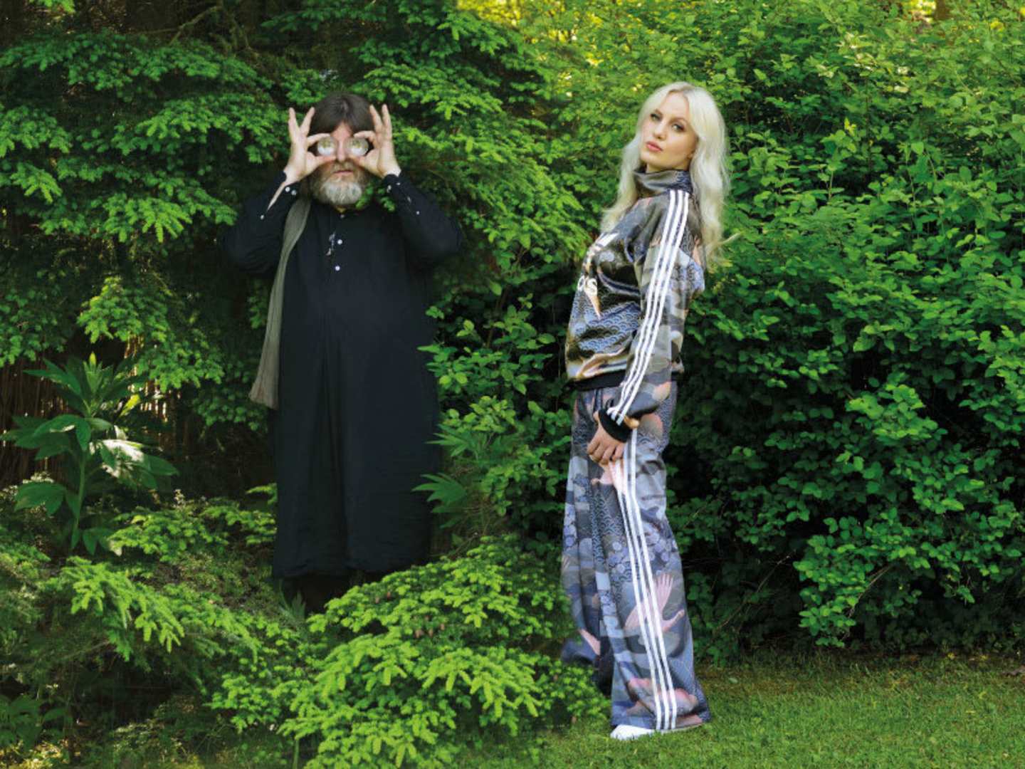 Ebbot Lundberg och Gina-Lee Fahlén