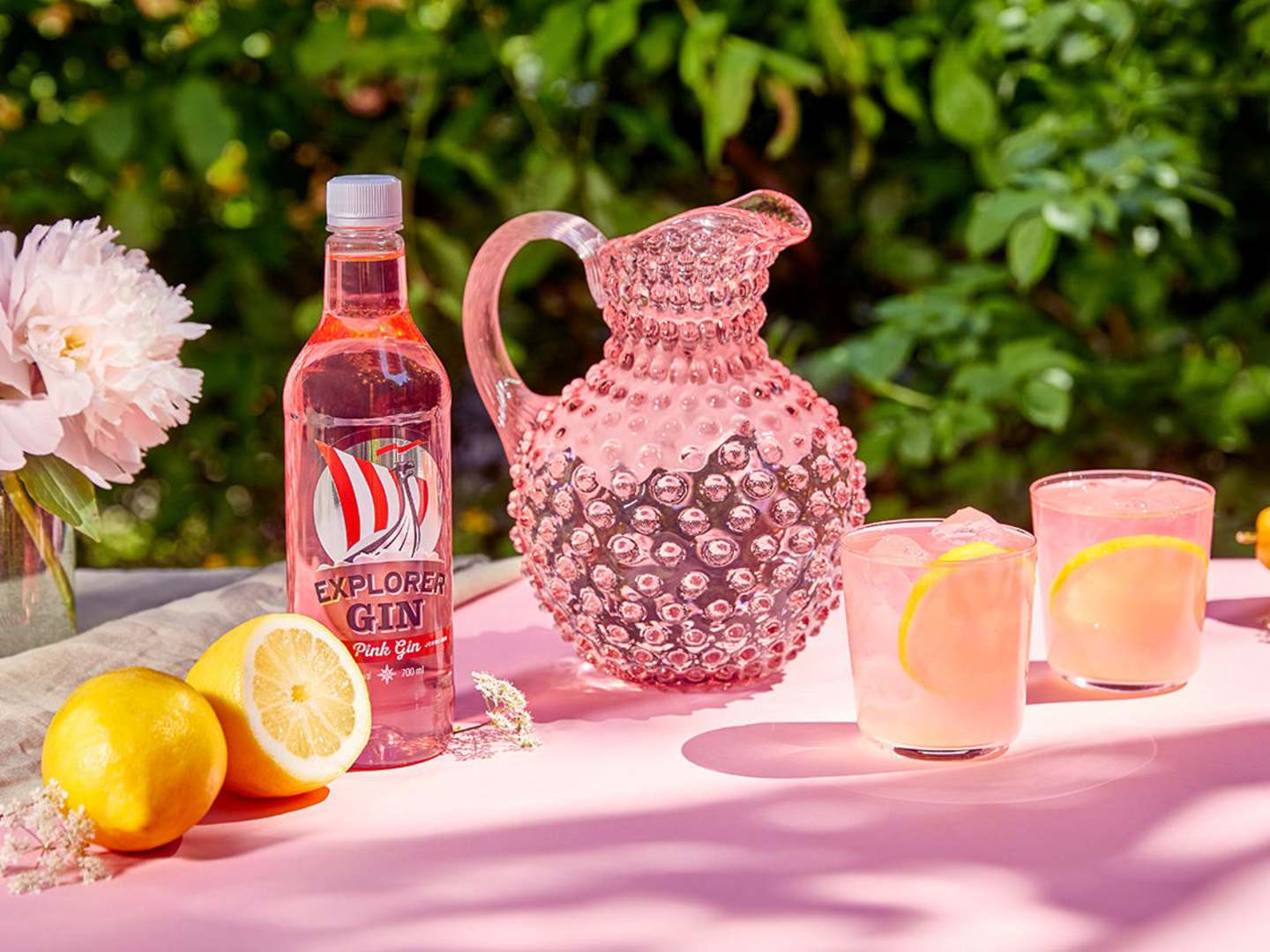 Explorer Pink Gin Lemonade