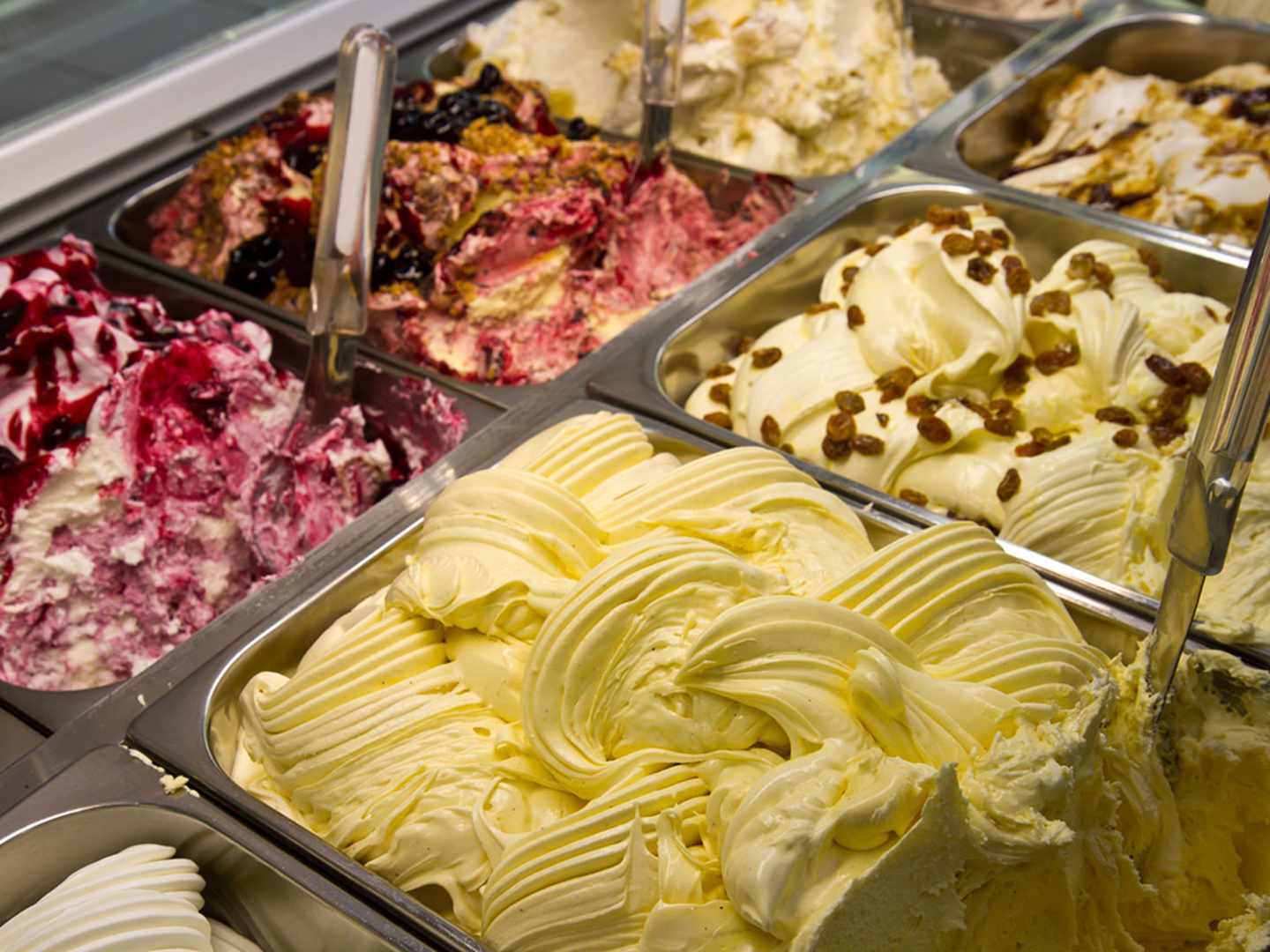 Gelato, glass på italienska