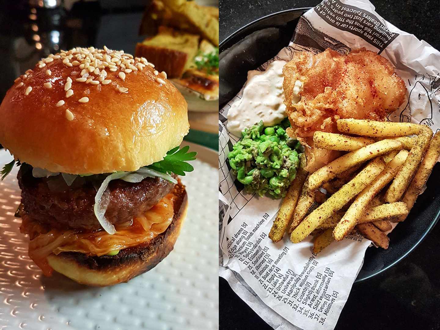 Mellanrätter från den nya krogen Rinos